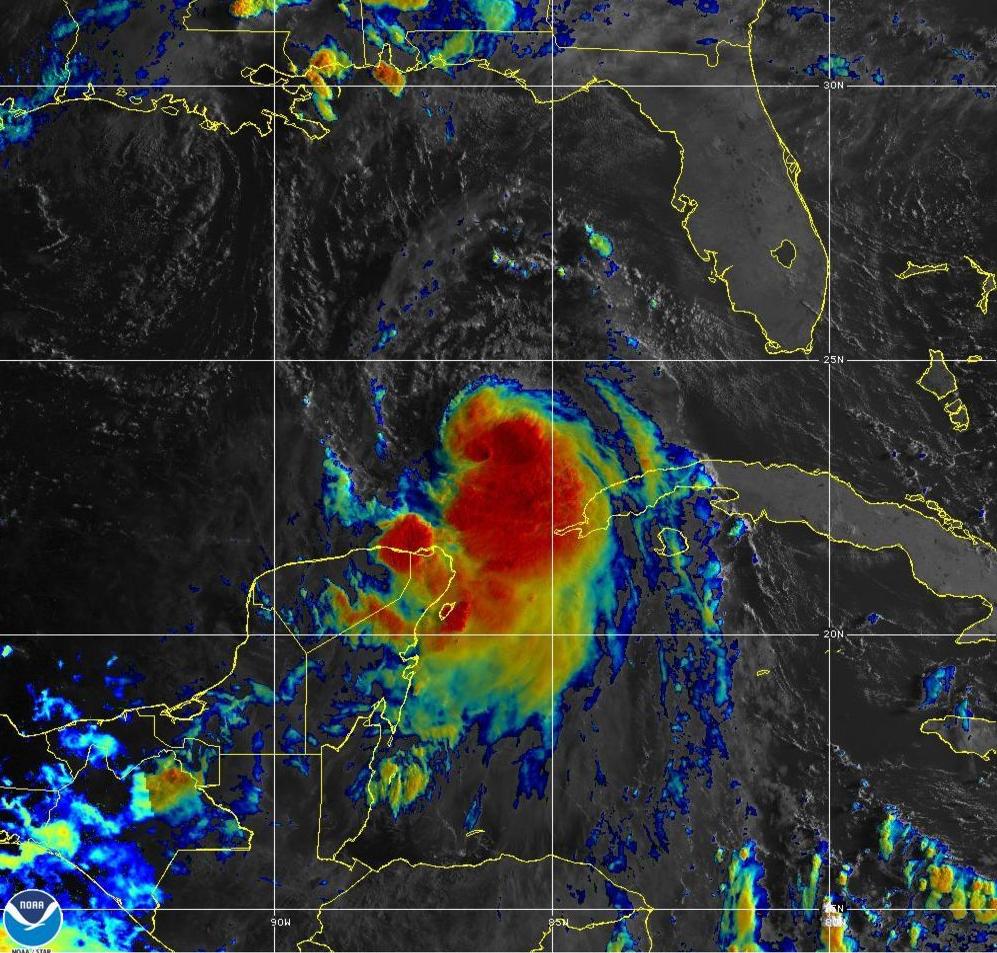 Aug 25 5 a.m. satellite image